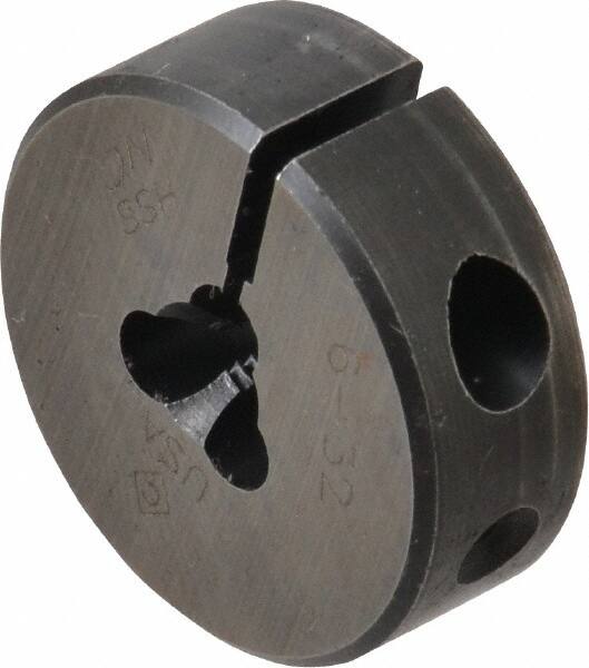 Cle-Line - #6-32 UNC High Speed Steel Round Adjustable Die - Americas Industrial Supply