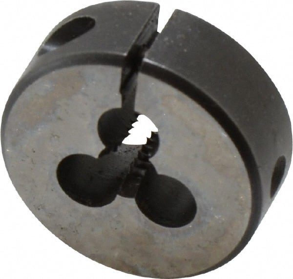 Cle-Line - #10-24 UNC High Speed Steel Round Adjustable Die - Americas Industrial Supply