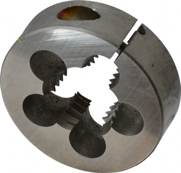 Cle-Line - 7/8-9 UNC High Speed Steel Round Adjustable Die - Americas Industrial Supply