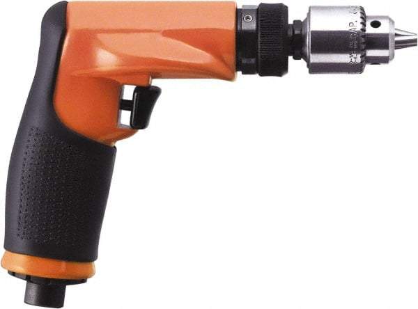 Cleco - 1/4" Keyless Chuck - Pistol Grip Handle, 600 RPM, 0.4 hp - Americas Industrial Supply