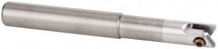 Kennametal - 20mm Cut Diam, 5mm Max Depth of Cut, 20mm Shank Diam, 142mm OAL, Indexable Ball Nose End Mill - 52mm Head Length, Straight Shank, KDMT Toolholder, KDM 20.. Insert - Americas Industrial Supply