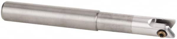 Kennametal - 12mm Cut Diam, 3mm Max Depth of Cut, 12mm Shank Diam, 122mm OAL, Indexable Ball Nose End Mill - 37mm Head Length, Straight Shank, KDMT Toolholder, KDM 12.. Insert - Americas Industrial Supply