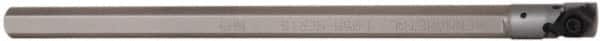 Kennametal - 0.44" Min Bore Diam, 3" OAL, 5/16" Shank Diam, L-MNE Indexable Boring Bar - N.1L Insert, Clamp Holding Method - Americas Industrial Supply