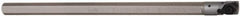 Kennametal - 0.44" Min Bore Diam, 3" OAL, 5/16" Shank Diam, L-MNE Indexable Boring Bar - N.1L Insert, Clamp Holding Method - Americas Industrial Supply
