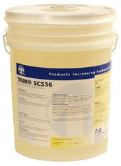 Master Fluid Solutions - Trim SC536, 5 Gal Pail Cutting & Grinding Fluid - Semisynthetic, For Drilling, Reaming, Tapping - Americas Industrial Supply