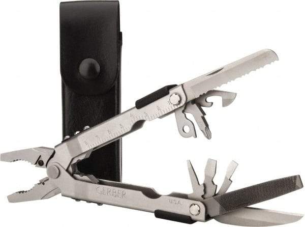 Gerber - 14 Piece, Multi-Tool Set - 6" OAL, 4-29/32" Closed Length - Americas Industrial Supply