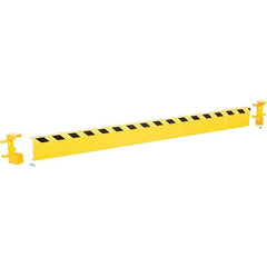 Vestil - 96' Long x 8" High, Rail System Channel Guard - 95 Lb - Americas Industrial Supply