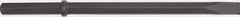 Ingersoll-Rand - 1" Head Width, 14" OAL, 1" Shank Diam, Scaling Chisel - Hex Drive, Hex Shank, Steel - Americas Industrial Supply