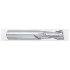 1/2 Dia. x 3 Overall Length 2-Flute Square End Solid Carbide SE End Mill-Round Shank-Center Cutting-TiAlN - Americas Industrial Supply