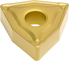 Sumitomo - WNMG432 EMX Grade AC830P Carbide Turning Insert - Al2O3 Finish, 80° Trigon, 1/2" Inscr Circle, 3/16" Thick, 1/32" Corner Radius - Americas Industrial Supply