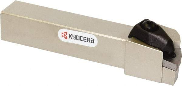 Kyocera - DWLN, Left Hand Cut, 95° Lead Angle, 3/4" Shank Height x 3/4" Shank Width, Negative Rake Indexable Turning Toolholder - 4-1/2" OAL, WN_G33, WN_M33 Insert Compatibility, Series DWLN - Americas Industrial Supply