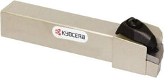 Kyocera - DWLN, Left Hand Cut, 95° Lead Angle, 3/4" Shank Height x 3/4" Shank Width, Negative Rake Indexable Turning Toolholder - 4-1/2" OAL, WN_G33, WN_M33 Insert Compatibility, Series DWLN - Americas Industrial Supply