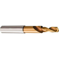 Sandvik Coromant - 8mm Body, 6.8mm Step Diam, 0.315" Diam Straight Shank, Solid Carbide Subland Step Drill Bit - Americas Industrial Supply