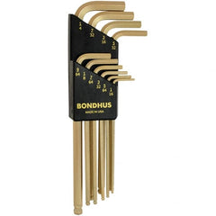 Bondhus - Hex Key Sets Tool Type: Hex Handle Type: L-Key Long Arm - Americas Industrial Supply