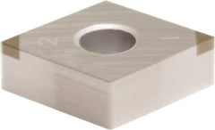 Sumitomo - 2NU-CNGA432 Grade BN7500 PCBN Turning Insert - Uncoated, 80° Diamond, 1/2" Inscr Circle, 3/16" Thick, 1/32" Corner Radius - Americas Industrial Supply