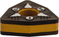 Iscar - WNMG433 NR Grade IC8150 Carbide Turning Insert - TiCN/Al2O3 Finish, 80° Trigon, 1/2" Inscr Circle, 3/16" Thick, 3/64" Corner Radius - Americas Industrial Supply