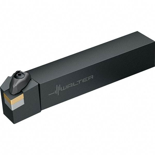 Walter - DCLN, Right Hand Cut, 1-1/4" Shank Height x 1-1/4" Shank Width, Negative Rake Indexable Turning Toolholder - 6" OAL, CN.. 43.., CN..1204.. Insert Compatibility, Series Walter Turn - Americas Industrial Supply