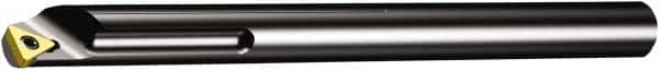 Sandvik Coromant - 9mm Min Bore Diam, 125mm OAL, 8mm Shank Diam, E..STUCR/L..-GR Indexable Boring Bar - Screw-On Holding Method - Americas Industrial Supply