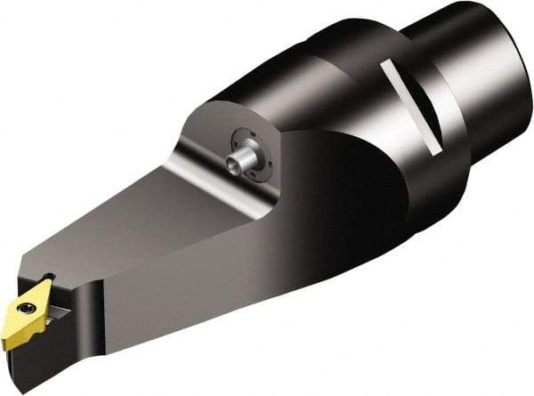 Sandvik Coromant - Left Hand Cut, Size C6, TR-VB1308 Insert Compatiblity, Modular Turning & Profiling Cutting Unit Head - 130mm Head Length, Through Coolant, Series CoroTurn TR - Americas Industrial Supply
