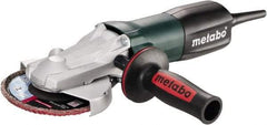 Metabo - 4-1/2" Wheel Diam, 10,000 RPM, Corded Angle & Disc Grinder - 5/8-11 Spindle - Americas Industrial Supply