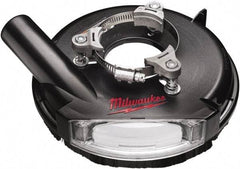 Milwaukee Tool - 7" Diam Grinder Dust Shroud - For Use with Sanders/Grinders - Americas Industrial Supply