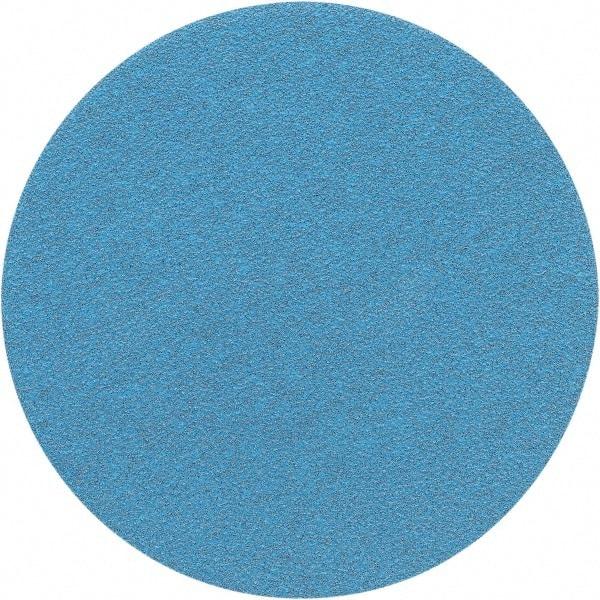 Porter-Cable - 6" Diam, 220 Grit Zirconia Alumina Adhesive PSA Disc - Very Fine Grade, Tan, C Weighted Backing, Flexible, 13,000 Max RPM - Americas Industrial Supply