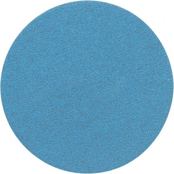 Porter-Cable - 5" Diam, 220 Grit Zirconia Alumina Adhesive PSA Disc - Very Fine Grade, Tan, C Weighted Backing, Flexible, 13,000 Max RPM - Americas Industrial Supply