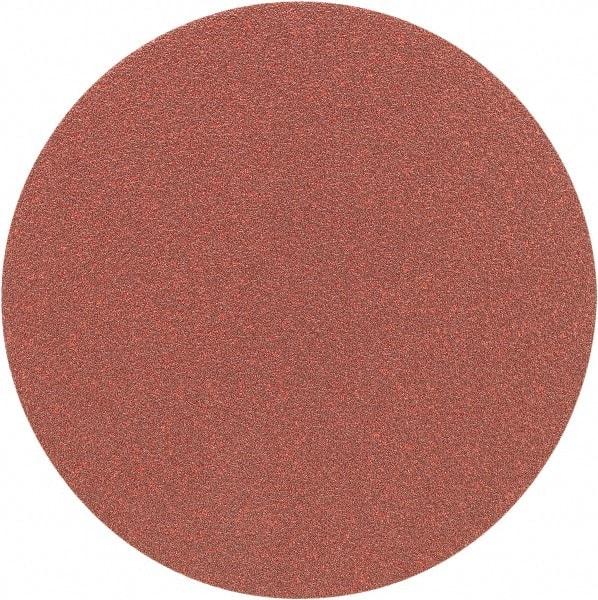 Porter-Cable - 5" Diam, 120 Grit Aluminum Oxide Adhesive PSA Disc - Fine Grade, Tan, C Weighted Backing, Flexible, 13,000 Max RPM - Americas Industrial Supply