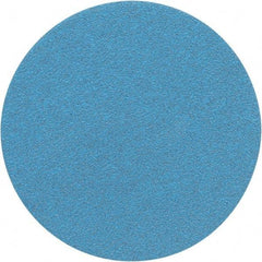 Porter-Cable - 5" Diam, 40 Grit Zirconia Alumina Adhesive PSA Disc - Coarse Grade, Tan, C Weighted Backing, Flexible, 13,000 Max RPM - Americas Industrial Supply