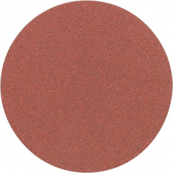 Porter-Cable - 5" Diam, 100 Grit Aluminum Oxide Adhesive PSA Disc - Fine Grade, Tan, C Weighted Backing, Flexible, 13,000 Max RPM - Americas Industrial Supply