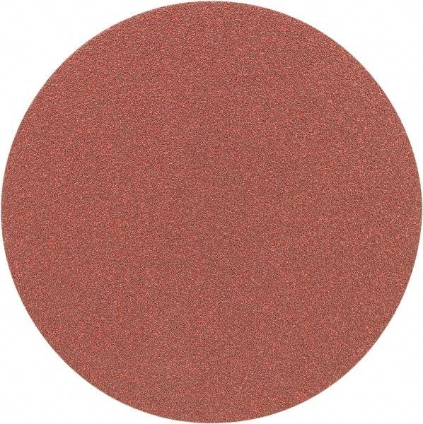 Porter-Cable - 5" Diam, 180 Grit Aluminum Oxide Adhesive PSA Disc - Very Fine Grade, Tan, C Weighted Backing, Flexible, 13,000 Max RPM - Americas Industrial Supply
