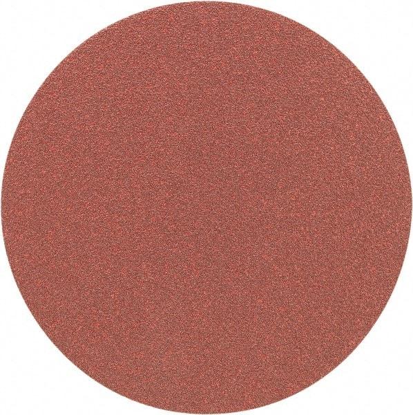 Porter-Cable - 5" Diam, 60 Grit Aluminum Oxide Adhesive PSA Disc - Medium Grade, Tan, C Weighted Backing, Flexible, 13,000 Max RPM - Americas Industrial Supply