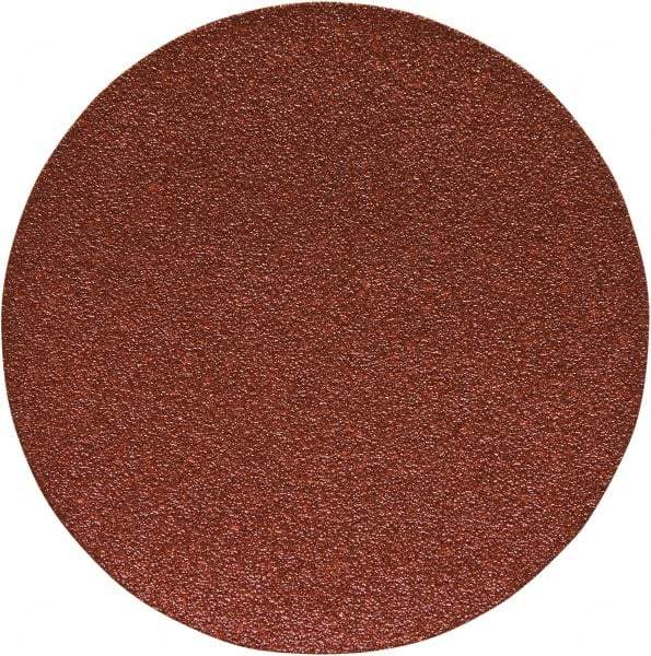 Porter-Cable - 6" Diam, 220 Grit Aluminum Oxide Adhesive PSA Disc - Very Fine Grade, Tan, C Weighted Backing, Flexible, 13,000 Max RPM - Americas Industrial Supply