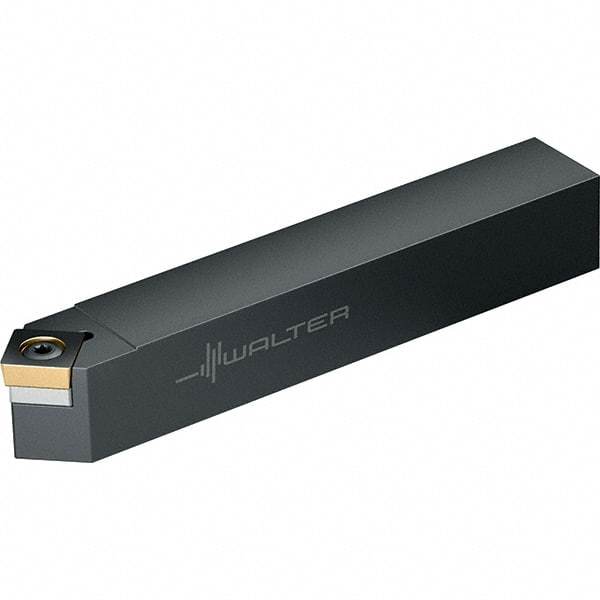 Walter - SSDC, Neutral Cut, 1/2" Shank Height x 1/2" Shank Width, Neutral Rake Indexable Turning Toolholder - 3-1/2" OAL, SC..09T3.., SC..32.5.. Insert Compatibility, Series Walter Turn - Americas Industrial Supply