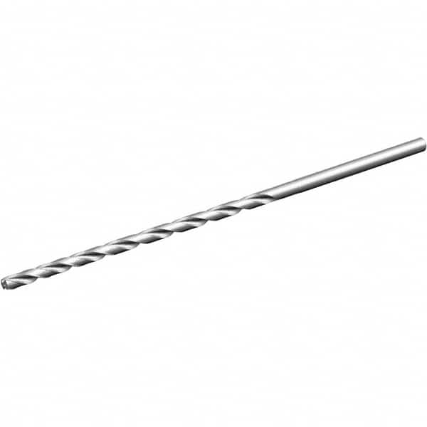 Kennametal - 5.26mm 135° 2-Flute Solid Carbide Extra Length Drill Bit - Americas Industrial Supply
