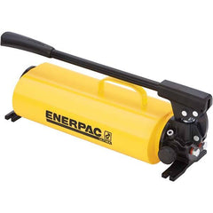 Enerpac - Manual Hydraulic Pumps Number of Stages: 2.000 Oil Volume Per Stroke (Cu. In.): 1.00 - Americas Industrial Supply