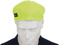 Ergodyne - Size Universal, Cooling Skull Cap - Polyester, Lime - Americas Industrial Supply