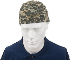 Ergodyne - Size Universal Cooling Tie Hat - Terry Cloth, Tie Closure, Camouflage, Camouflage Pattern - Americas Industrial Supply