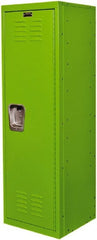 Hallowell - 1 Door, 1 Tier, Kid & Teen Lockers - Americas Industrial Supply