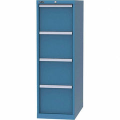 LISTA - 4 Drawer, 45 Compartment Bright Blue Steel Modular Storage Cabinet - Americas Industrial Supply