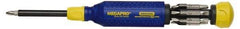 Megapro - Bit Screwdriver - Phillips, Slotted, Torx, Square, with Storage - Americas Industrial Supply