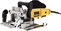 DeWALT - 6.5 Amp, 10,000 RPM, Plate Joiner Kit - 20mm Depth of Cut - Americas Industrial Supply