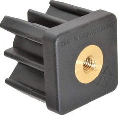 Gibraltar - 2" Tube, 3/8-16 Thread, 1,800 Lb Capacity, Square Tube End - 0.065" Tube Wall, 2" Square - Americas Industrial Supply