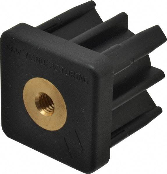 Gibraltar - 2" Tube, 3/8-16 Thread, 1,800 Lb Capacity, Square Tube End - 0.109/0.12" Tube Wall, 2" Square - Americas Industrial Supply