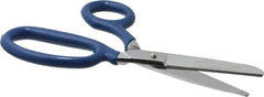 Heritage Cutlery - 2-3/16" LOC, 6-1/4" OAL Standard Shears - Bent Handle, For General Purpose Use - Americas Industrial Supply