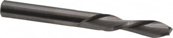 Onsrud - 1/4" Cutting Diam x 1" Length of Cut, 2 Flute, Downcut Spiral Router Bit - Uncoated, Right Hand Cut, Solid Carbide, 2-1/2" OAL x 1/4" Shank Diam, Double Edge, 30° Helix Angle - Americas Industrial Supply