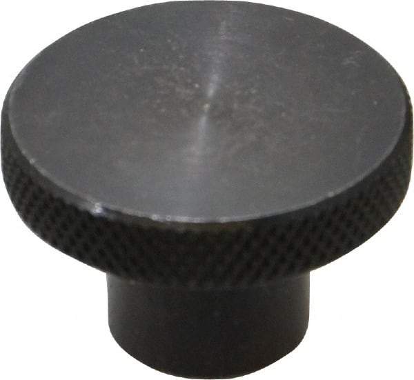 Gibraltar - 1-1/2" Head, Knurled Knob - Tapped, Steel - Americas Industrial Supply