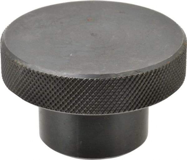 Gibraltar - 2-1/2" Head, Knurled Knob - Tapped, Steel - Americas Industrial Supply