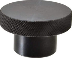 Gibraltar - 2-1/2" Head, Knurled Knob - Tapped, Steel - Americas Industrial Supply