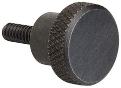Gibraltar - 1-1/2" Head, Knurled Knob - Threaded Stem, Stainless Steel - Americas Industrial Supply